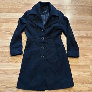 Nine West wool blend long coat
